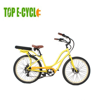 cheap factory wholesale price fat tire electric beach cruiser 48V electric bicycle for lady